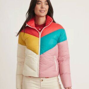Marine Layer Archive Big Sky Colorblock Puffer